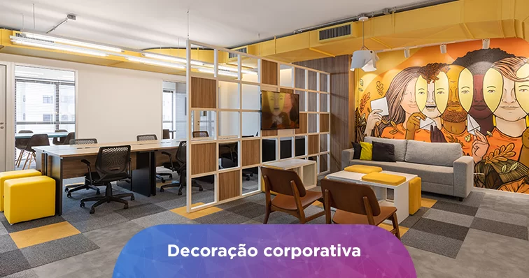 decoração corporativa